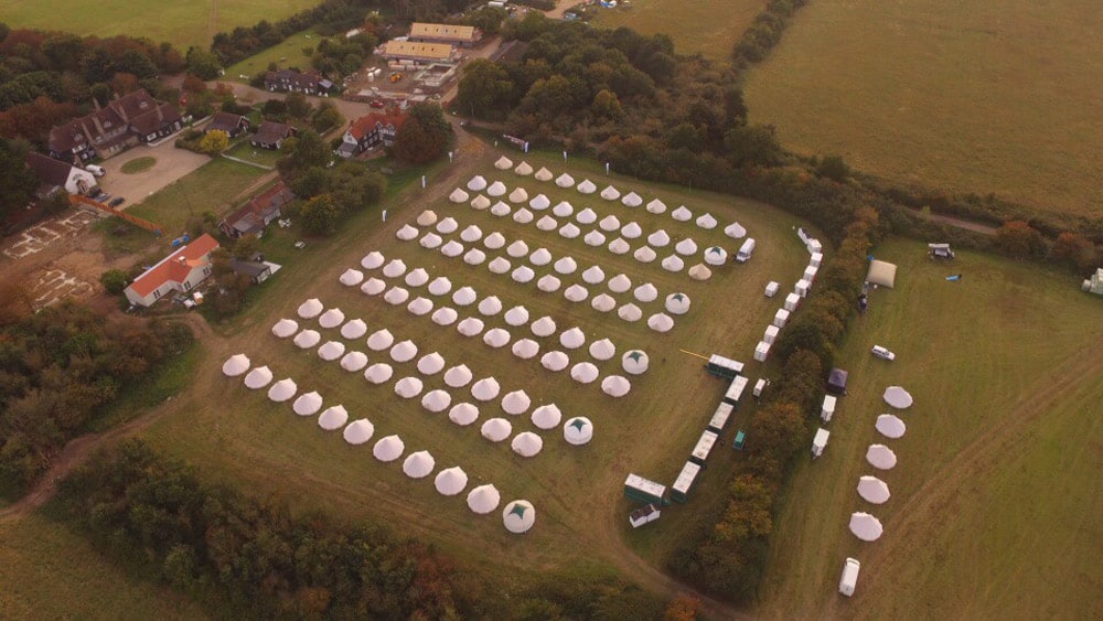 Bell Tent Hire - Osea Island