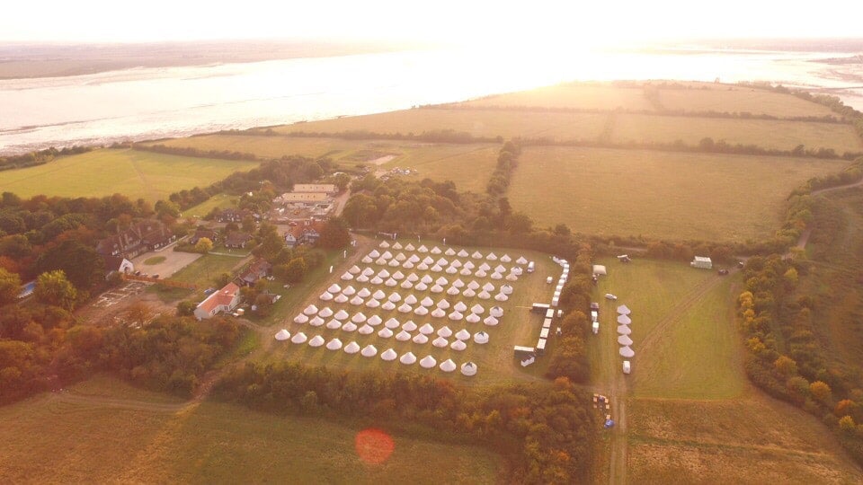Bell Tent Hire - Osea Island