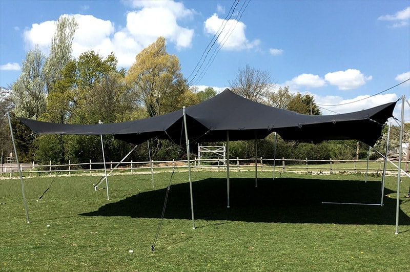 Stretch Tent Hire - Floating set-up