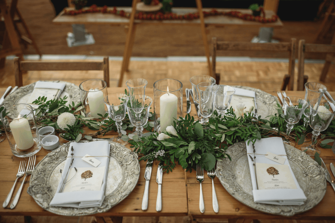 Festival Wedding - Place Settings