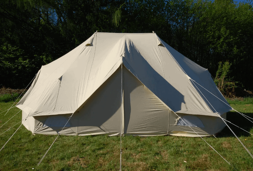 Emperor bell tent with luxury options