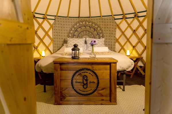 Green Yurts 12ft Yurt Deluxe GYurt_MotoGP_Silverstone
